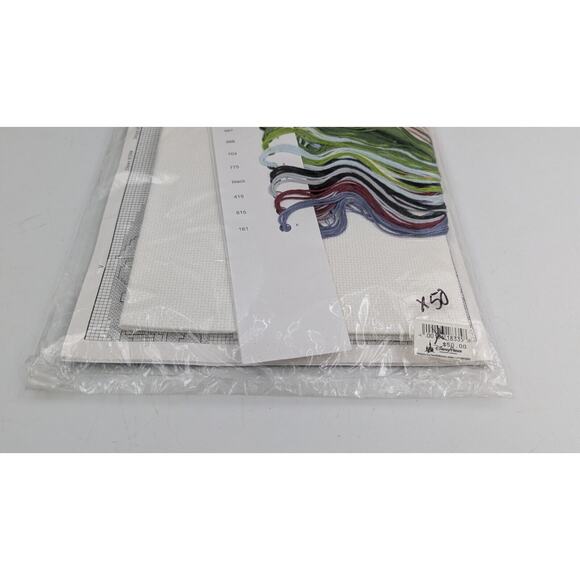 Disney Mickey Minnie Mouse Bride Groom Wedding Cross Stitch Kit New Damaged Pack - Picture 7 of 7